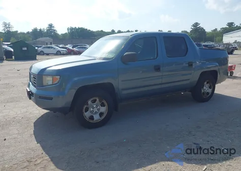 2007 Honda Ridgeline Rt z USA, uszkodzony, nr VIN 2HJYK16247H551304